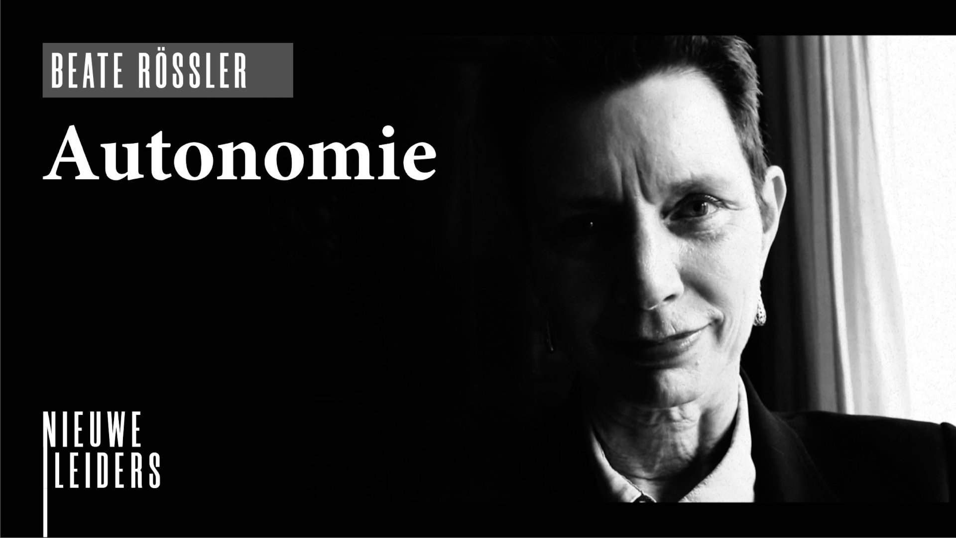 Beate Rössler - Autonomie